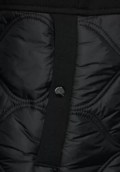 Kapuzenjacke Im Materialmix
