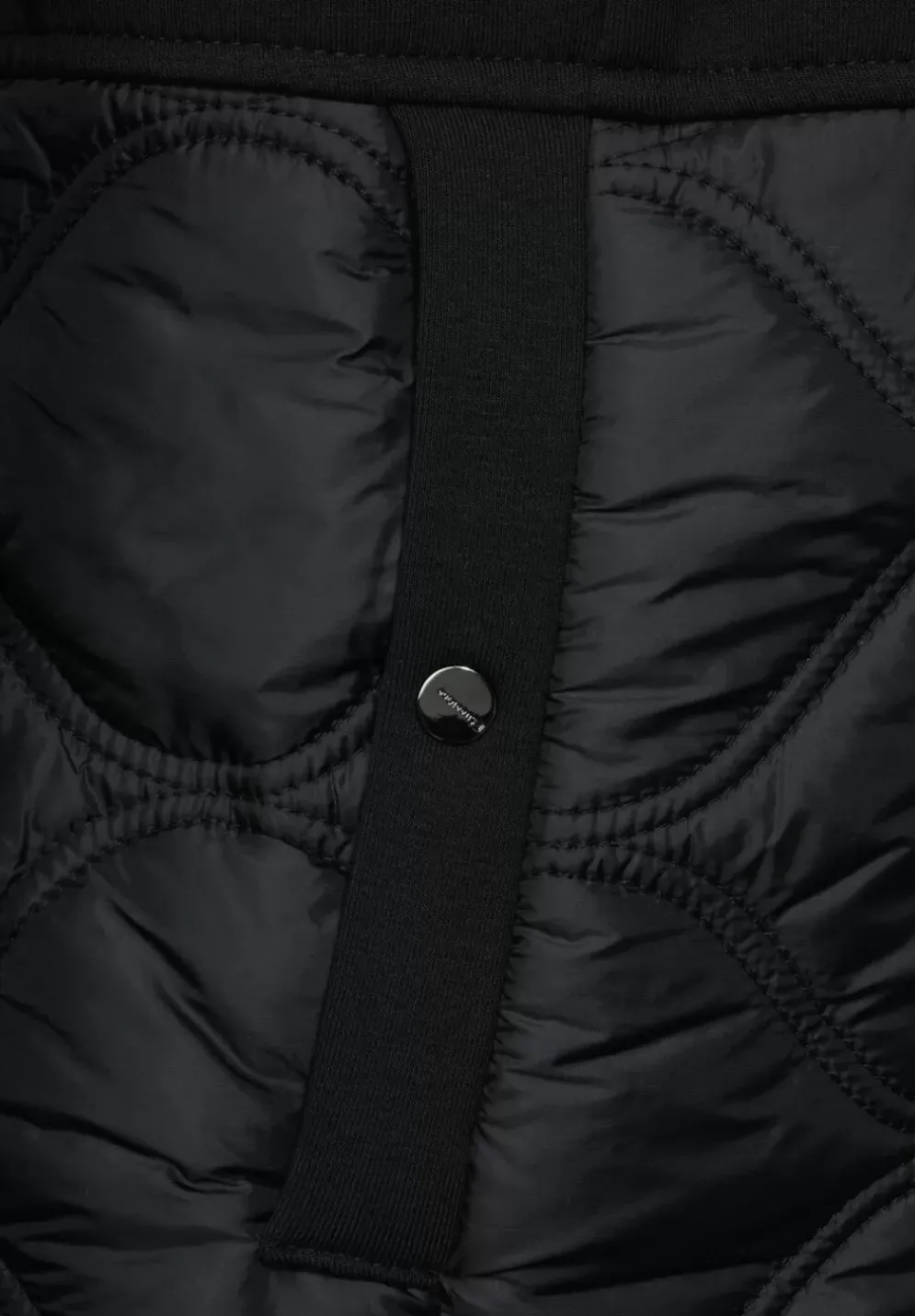 Kapuzenjacke Im Materialmix