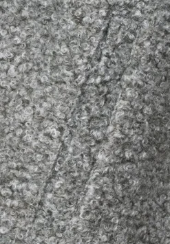 Kapuzenmantel In Curly Wool