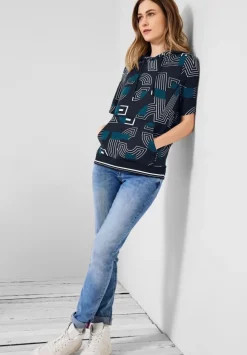 Kapuzenshirt Mit Print