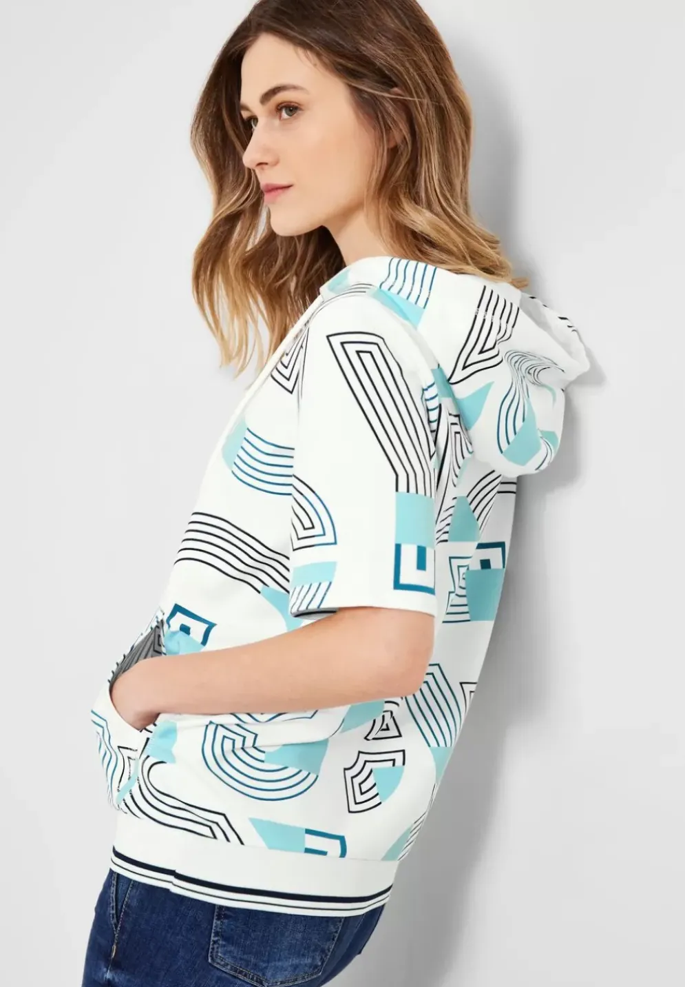 Kapuzenshirt Mit Print