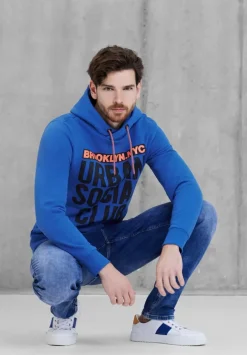 Kapuzensweatshirt Mit Print