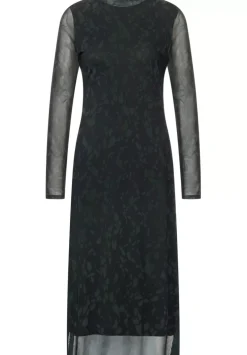 Kleid In Mesh Optik