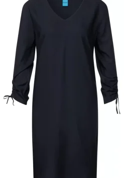 Kleid Mit Armelraffung