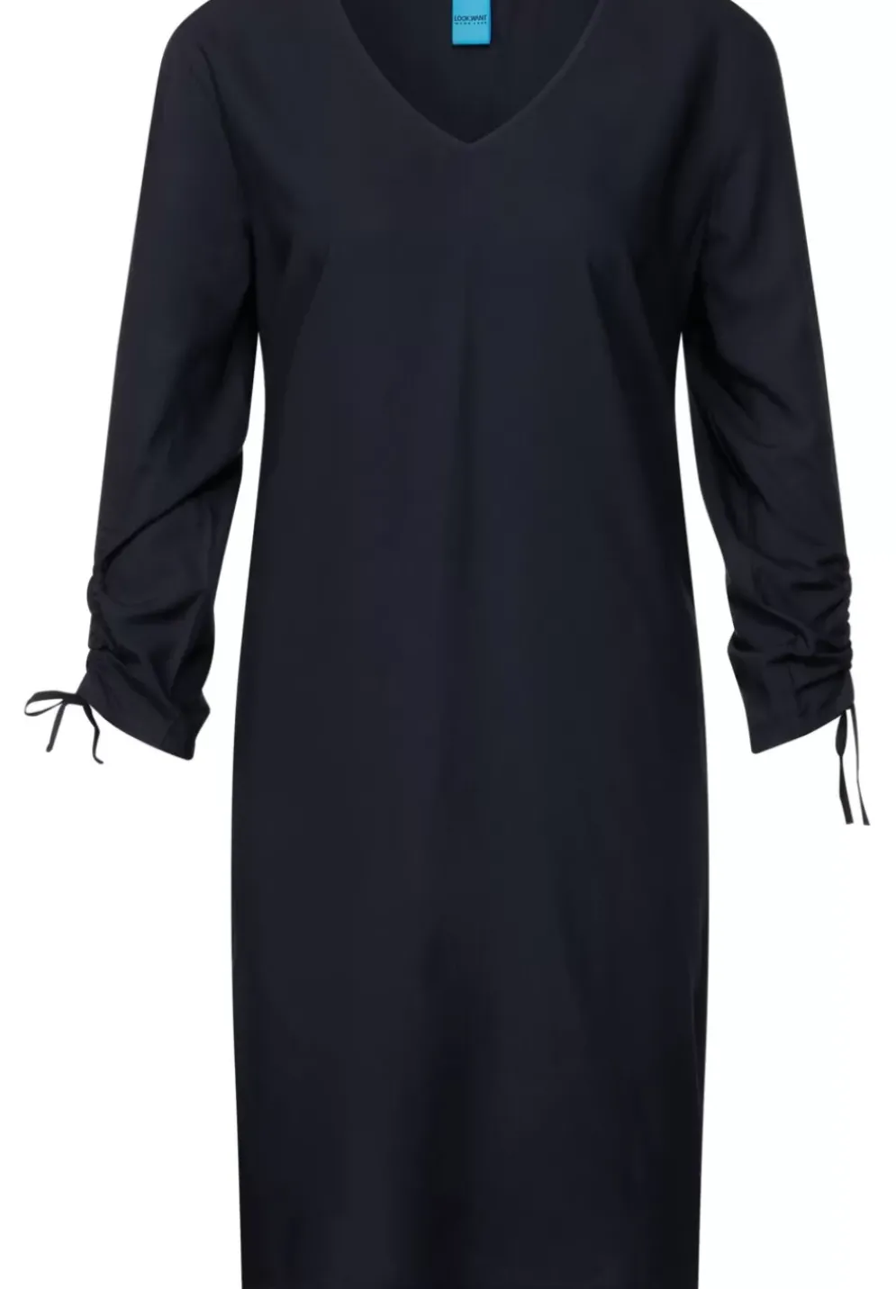 Kleid Mit Armelraffung