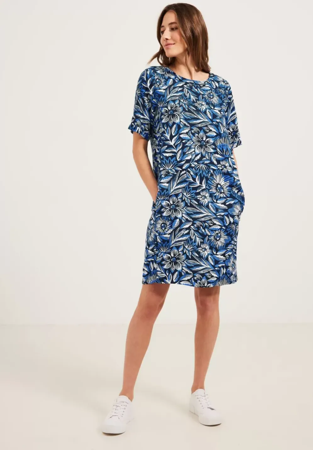 Kleid Mit Blumenprint