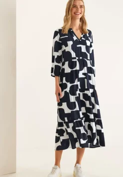 Kleid Mit Grafischem Print