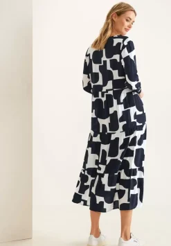Kleid Mit Grafischem Print