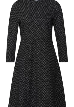 Kleid Mit Minimalmuster