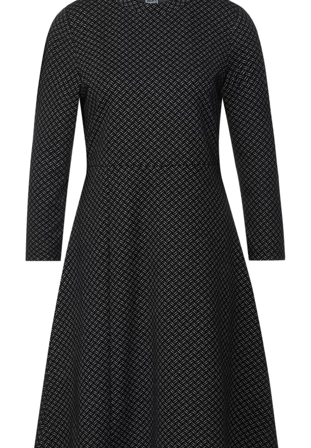 Kleid Mit Minimalmuster