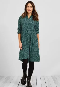 Kleid Mit Minimalprint