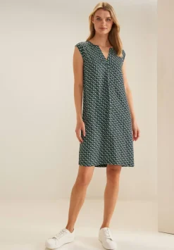 Kleid Mit Minimalprint