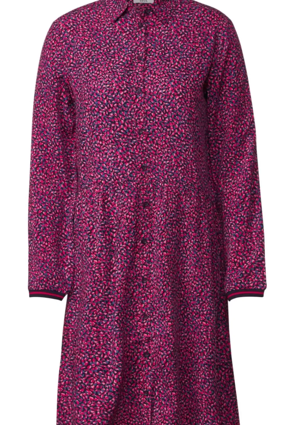 Kleid Mit Minimalprint