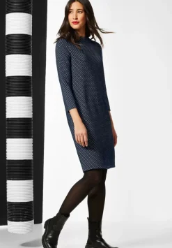Kleid Mit Stehkragen