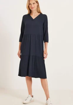 Kleid Mit Struktur