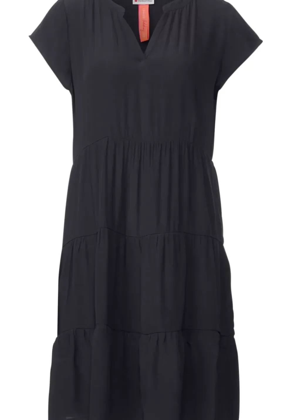 Kleid Mit Stufenrock