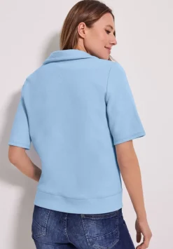 Kurzarm Sweatjacke