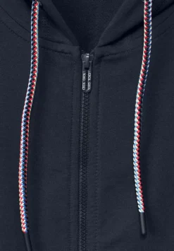 Kurzarm Sweatjacke