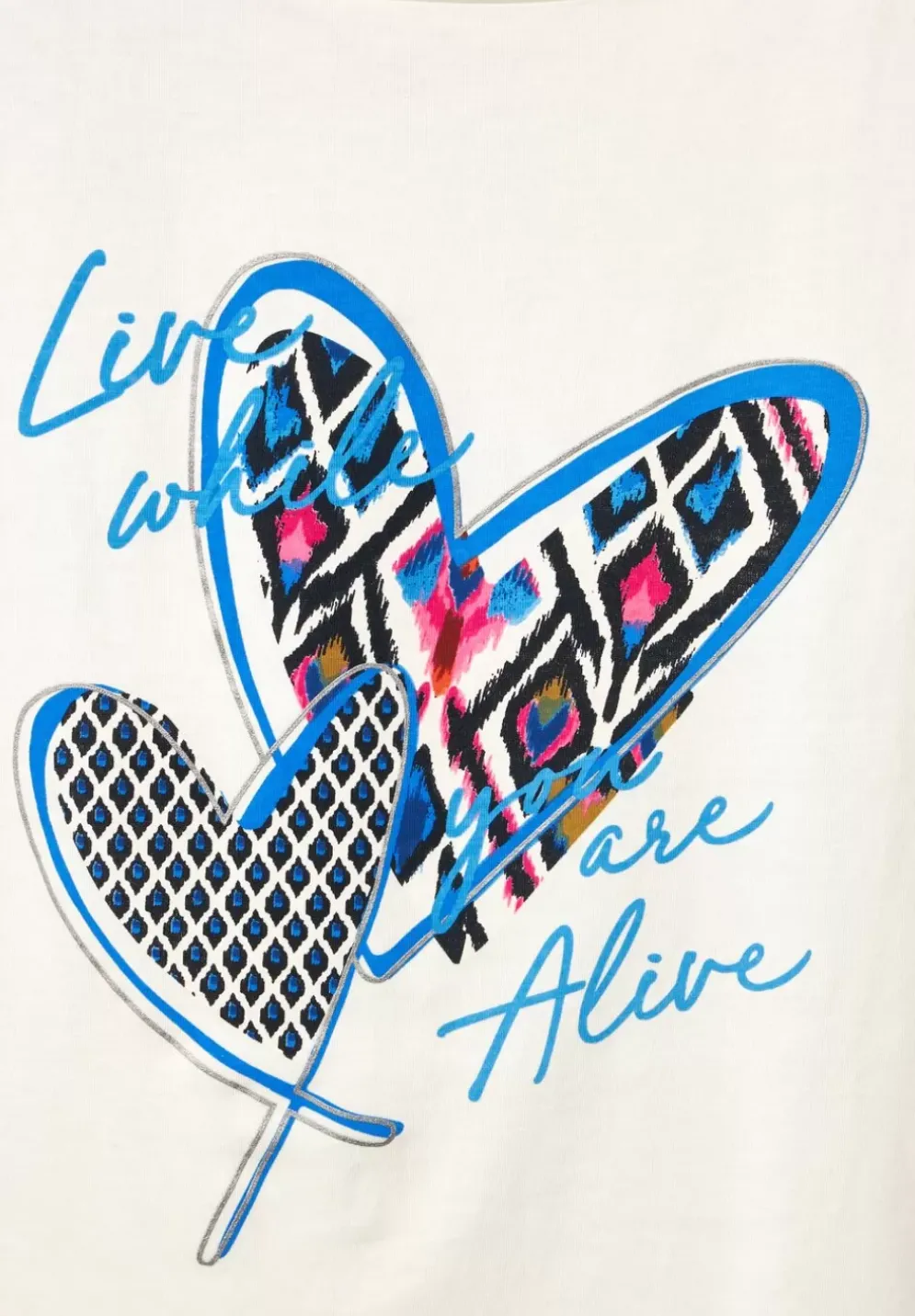 Kurzarm T-Shirt Mit Print
