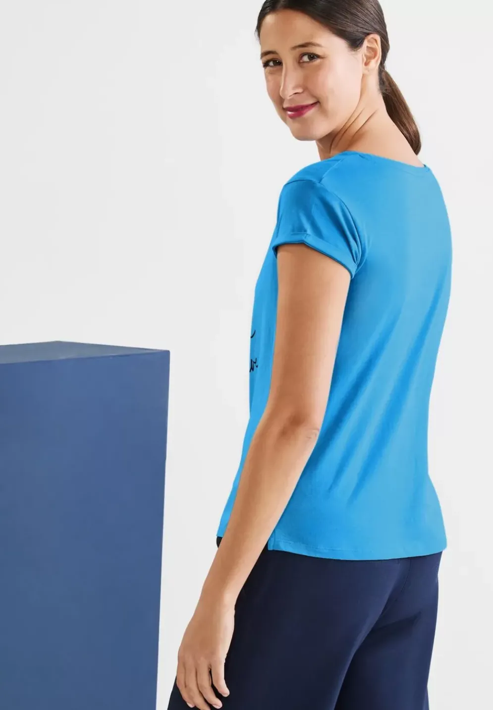Kurzarm T-Shirt Mit Print
