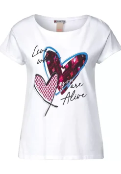 Kurzarm T-Shirt Mit Print
