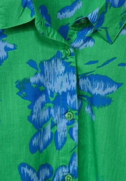 Kurzarmbluse Mit Print
