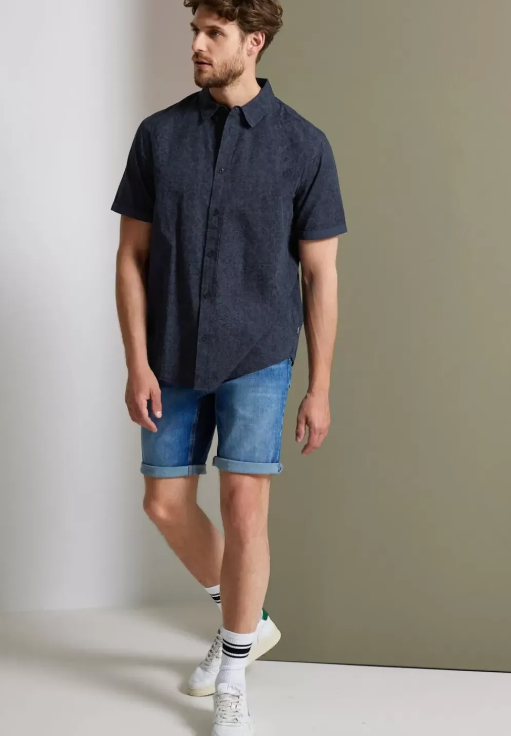 Kurzarmhemd Mit Print