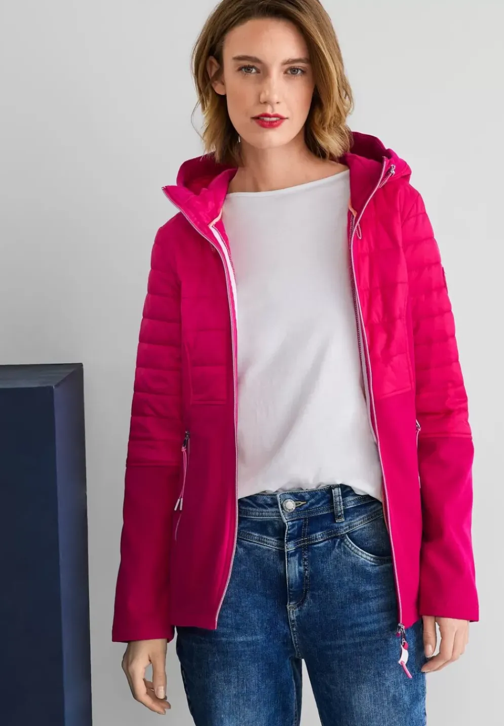 Kurze Softshelljacke