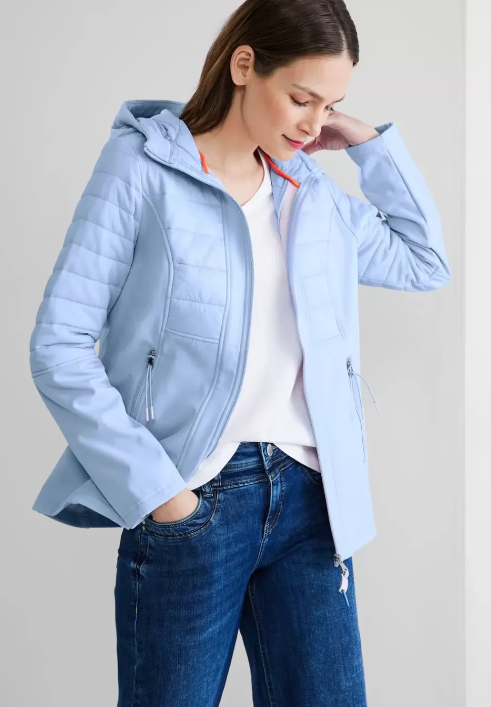 Kurze Softshelljacke