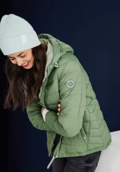 Kurze Steppjacke Mit Zipper