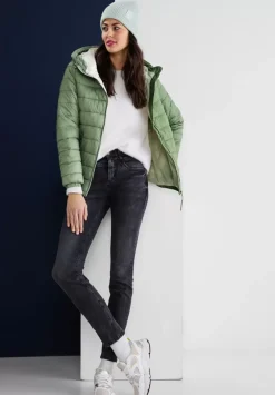 Kurze Steppjacke Mit Zipper