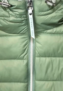 Kurze Steppjacke Mit Zipper