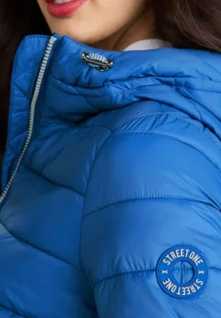Kurze Steppjacke Mit Zipper