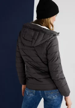 Kurze Steppjacke Mit Zipper