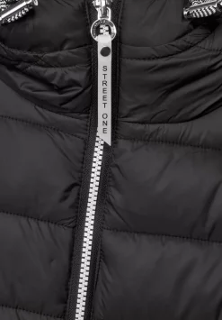 Kurze Steppjacke Mit Zipper