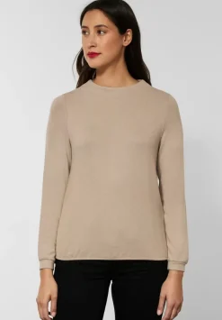Langarmshirt In Melange