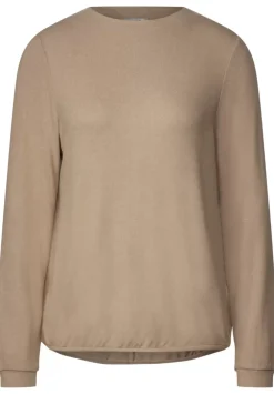 Langarmshirt In Melange
