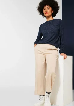 Langarmshirt In Melange