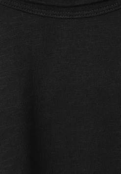 Langarmshirt In Unifarbe