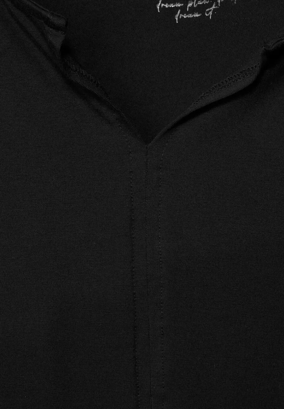 Langarmshirt In Unifarbe