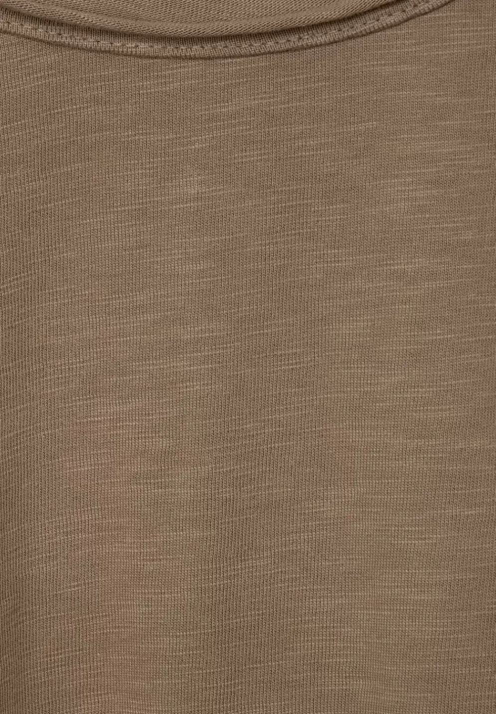 Langarmshirt In Unifarbe