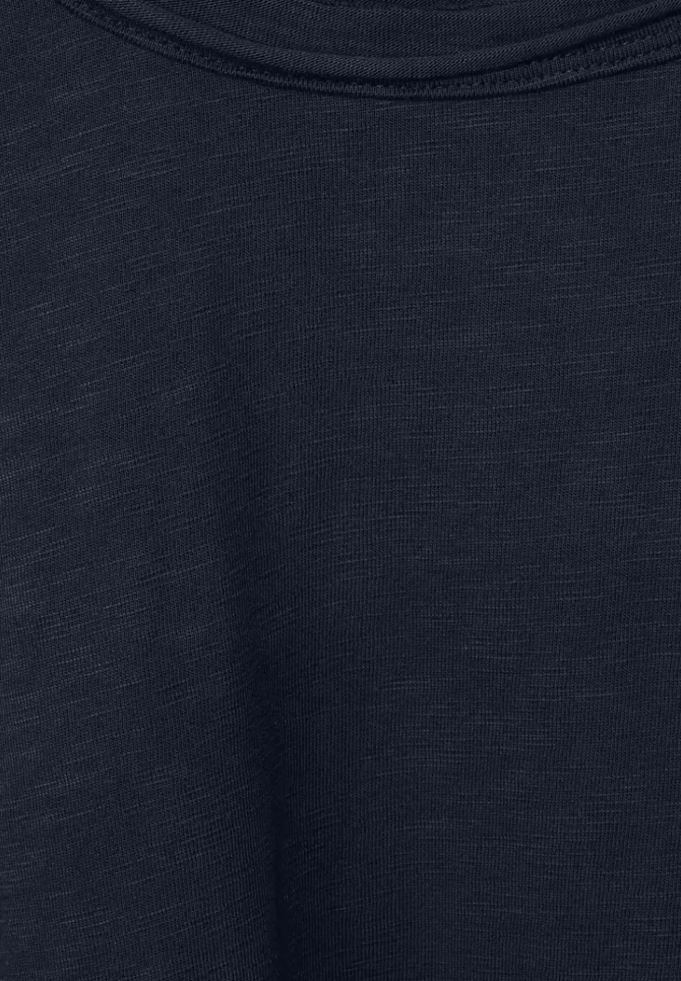 Langarmshirt In Unifarbe