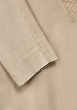 Langarmshirt In Washed-Optik