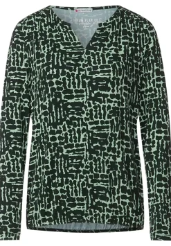 Langarmshirt Mit Print
