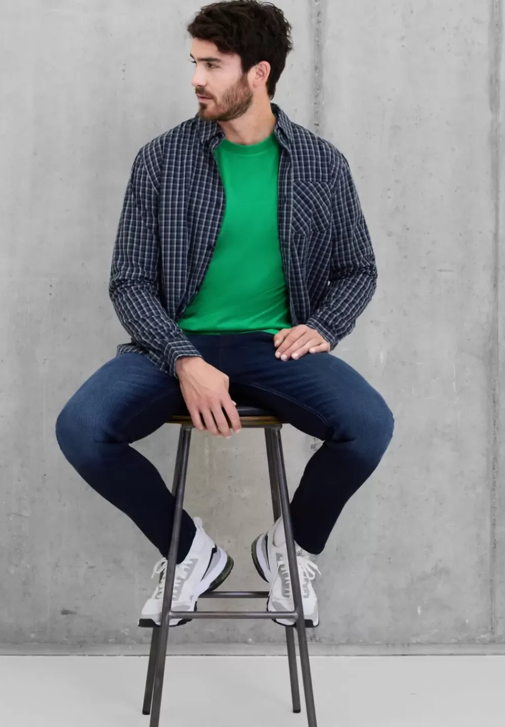 Langarmshirt Mit Ruckenprint