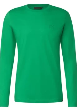 Langarmshirt Mit Ruckenprint