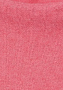 Langarmshirt Mit Stehkragen