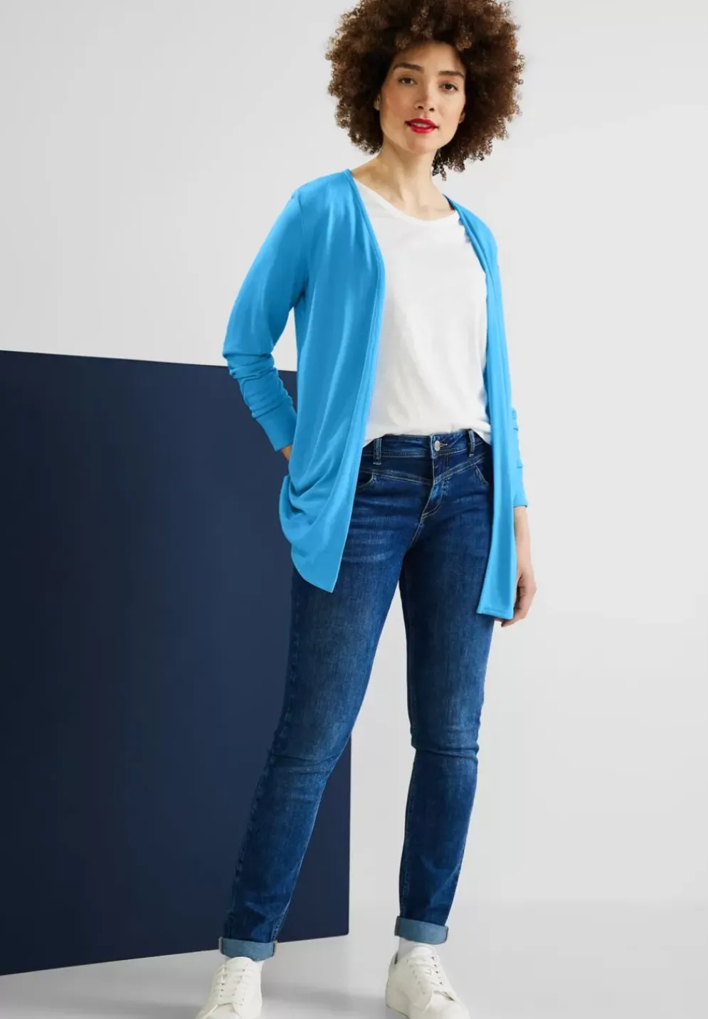 Lange Shirtjacke