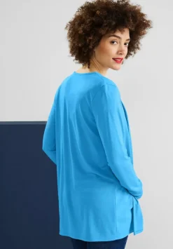 Lange Shirtjacke
