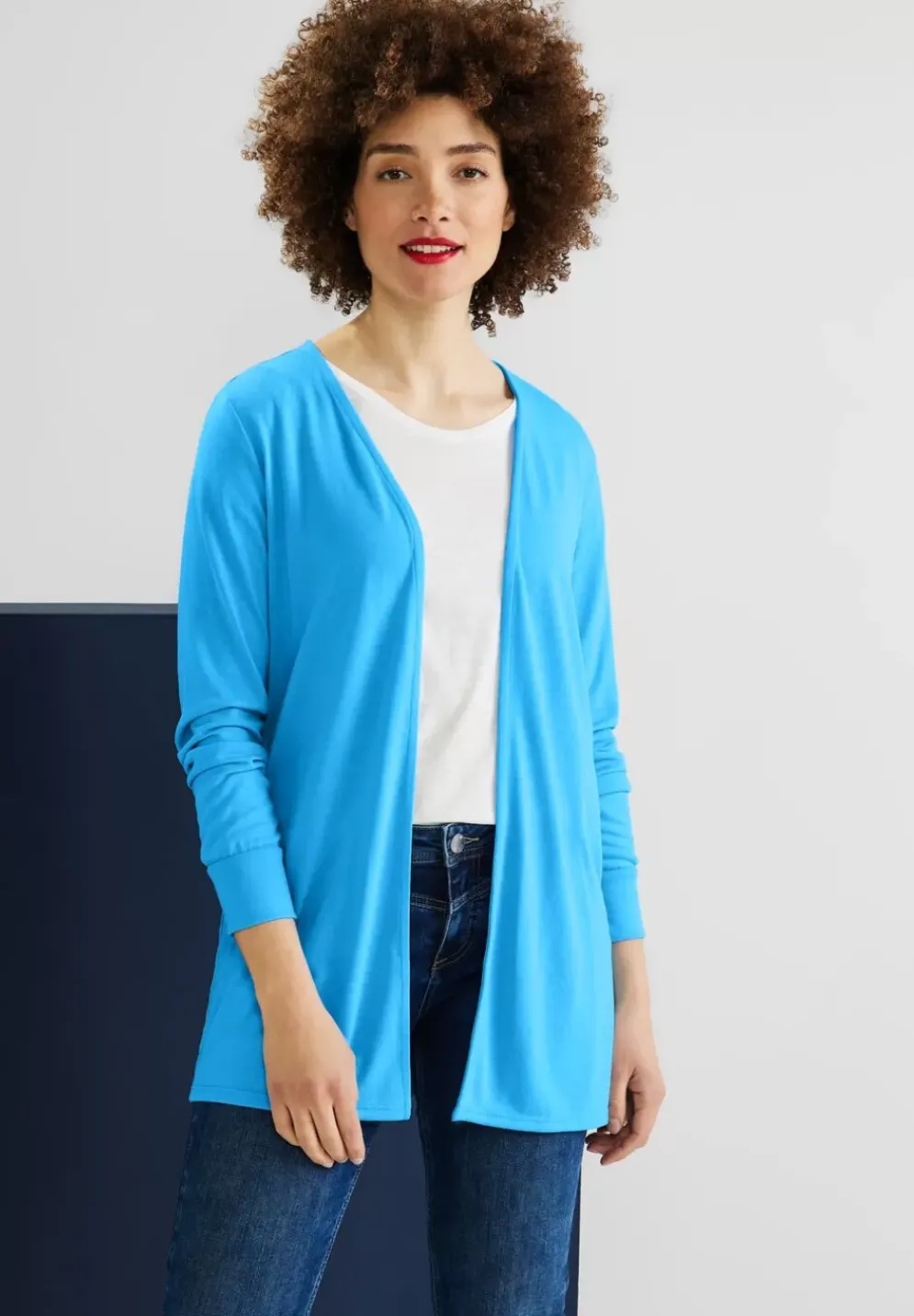 Lange Shirtjacke
